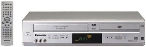 باناسونيك PV-D4744S مجموعة المسح المتقدم DVD / VCR، فضي (متجدد) in Kuwait