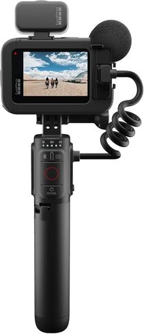 حزمة ملحقات GoPro HERO11 باللون الأسود - تتضمن بطارية إندورو إضافية (إجمالي 2)، والمعالج (مقبض اليد العائمة)، وحزام الرأس + مشبك سريع، وحقيبة حمل in Kuwait