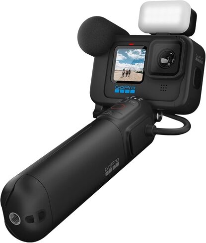 حزمة ملحقات GoPro HERO11 باللون الأسود - تتضمن بطارية إندورو إضافية (إجمالي 2)، والمعالج (مقبض اليد العائمة)، وحزام الرأس + مشبك سريع، وحقيبة حمل in Kuwait