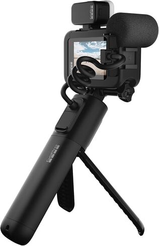 حزمة ملحقات GoPro HERO11 باللون الأسود - تتضمن بطارية إندورو إضافية (إجمالي 2)، والمعالج (مقبض اليد العائمة)، وحزام الرأس + مشبك سريع، وحقيبة حمل in Kuwait