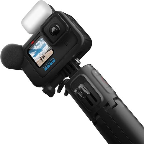 حزمة ملحقات GoPro HERO11 باللون الأسود - تتضمن بطارية إندورو إضافية (إجمالي 2)، والمعالج (مقبض اليد العائمة)، وحزام الرأس + مشبك سريع، وحقيبة حمل in Kuwait