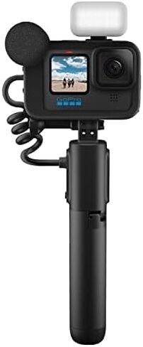 حزمة ملحقات GoPro HERO11 باللون الأسود - تتضمن بطارية إندورو إضافية (إجمالي 2)، والمعالج (مقبض اليد العائمة)، وحزام الرأس + مشبك سريع، وحقيبة حمل in Kuwait