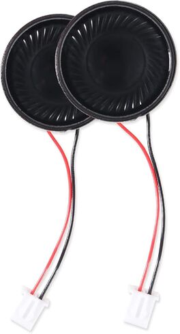 AITIAO 10Pcs 1W 8 Ohm Metal Shell Mini Loudspeaker Round Internal Magnet Speaker MP3 MP4 Player Speaker in Saudi Arabia
