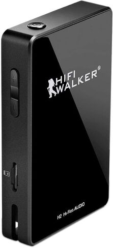 HIFI WALKER H2 Touch, Hi Res MP3 Player with Bluetooth, 2.4" HD Touch Screen, Digital Audio Player, DSD Lossless FLAC Player, Bluetooth Music Player with 64GB Memory Card, Support Up to 512GB in Kuwait