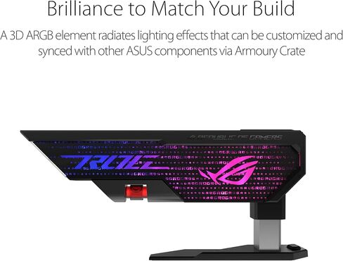 كابل ASUS ROG STRIX Riser PCI-E 3.0 x16 منفذ تمديد بطاقة موسع مرن عالي السرعة، محول 90 درجة (240 مم) in Kuwait