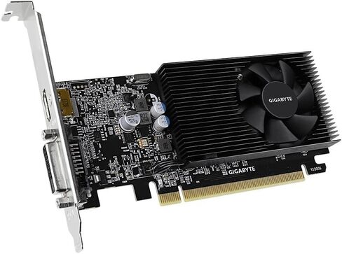 GIGABYTE GV-N1030D4-2GL GeForce GT 1030 Low Profile D4 2G Computer Graphics Card in Saudi Arabia