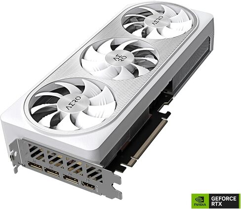 GIGABYTE GeForce RTX 4070 AERO OC 12G Graphics Card, 3X WINDFORCE Fans, 12GB 192-bit GDDR6X, GV-N4070AERO OC-12GD Video Card in Saudi Arabia