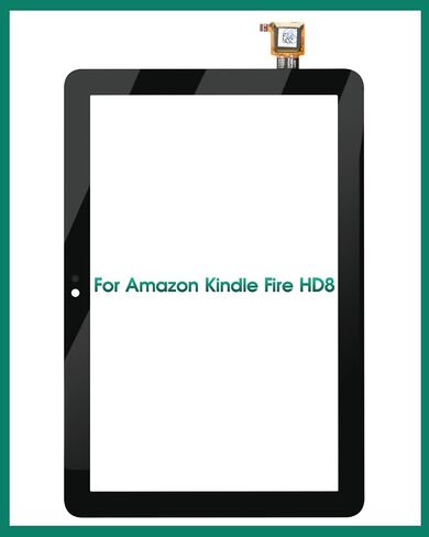 شاشة بديلة لجهاز تابلت امازون HD8 فاير لجهاز Kindle Fire HD8 بلس الجيل العاشر 2020 لجهاز امازون فاير HD8 الجيل العاشر K72LL3 K72LL4 in Saudi Arabia