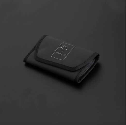 نوماتيك حافظة بطاقات الذاكرة من ماكينون - حامل واقي متين لبطاقة ذاكرة اس دي، يناسب 6 بطاقات اس دي و2 سي فاست مع جيب بسحاب لميني اس دي in Kuwait