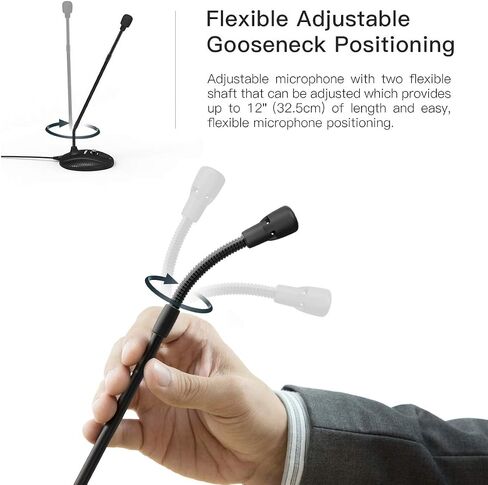 Fifine USB Computer Microphone, Plug &Play Desktop Condenser PC Laptop Mic,Mute Button with LED Indicator, Compatible with Windows/Mac, Ideal for YouTube,Zoom,Recording,Twitch Games(K054) in Saudi Arabia