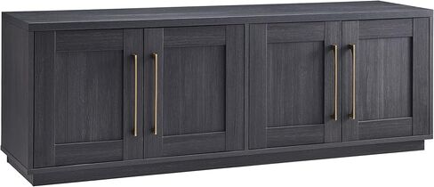 Henn&Hart Tillman Rectangular TV Stand for TV's up to 80" in, 68" Wide, White in Kuwait