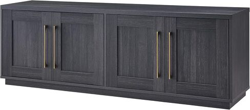 Henn&Hart Tillman Rectangular TV Stand for TV's up to 80" in, 68" Wide, White in Kuwait