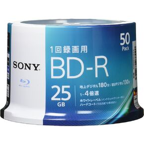 فيديو سوني لقرص بلو راي 50BNR1VJPP4 (طبقة BD-R 1: حزمة 4 سرعات 50 ورقة) (استيراد اليابان بدون ضمان) in Kuwait