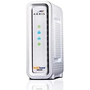 ARRIS SB8200 Surfboard Cable Modem Docsis 3.1 Gigabit Cable Modem Works with COX, Xfinity, Spectrum and Many Other (Renewed) in Saudi Arabia