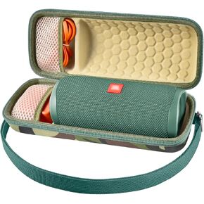 Case Compatible with JBL FLIP 6 / FLIP 5 Waterproof Portable Bluetooth Speaker. Hard Travel Storage Holder for JBL FLIP 4 and USB Cable&Adapter - Squad (Box Only)