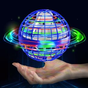 semai Flying Orb Ball Toys, Hover Orb, Hand Controlled Mini Drone Flying Ball Globe Shape Spinning UFO Magic Flying Boomerang Spinner Kids Adults Indoor Outdoor Toys Games