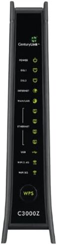 مودم ZyXEL C3000Z ثنائي النطاق 802.11b/g/n Gigabit لـ CenturyLink (متجدد) in Saudi Arabia