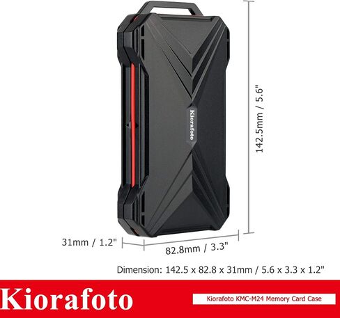 [12 SD + 12 CFexpress Type A] Magnetic Closure Memory Card Case Holder Organizer Protector Keeper for SD SDHC SDXC for Sony CEA-G80T CEA-G160T Alpha 1 A1 A7 IV A7M4 FX3 FX6 Camera Memory Card Storage in Saudi Arabia