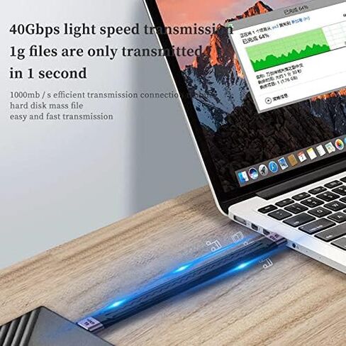 APEXSUN USB C Extension Cable(0.4Ft), Short USB-C Male to Female Flexible Cable Support Thunderbolt 4/3,USB4, PD 100W,8K/4K Video,40Gbps Date Transfer for External SSD, EGPU, Docking,MacBook,Phone in Saudi Arabia