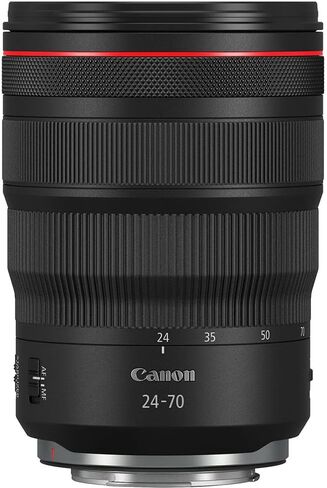عدسة Canon RF 24-70mm f/2.8L هي عدسة USM (3680C002) + طقم مرشح + حقيبة عدسة + حافظة للغطاء + طقم تنظيف + المزيد (متجدد) in Saudi Arabia
