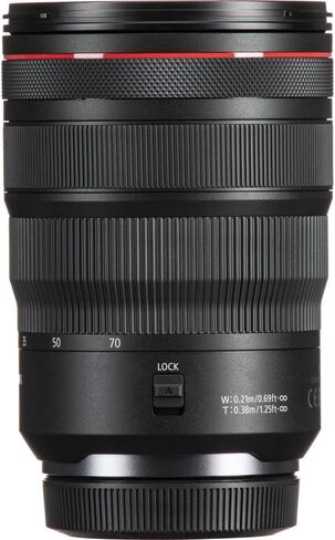 عدسة Canon RF 24-70mm f/2.8L هي عدسة USM (3680C002) + طقم مرشح + حقيبة عدسة + حافظة للغطاء + طقم تنظيف + المزيد (متجدد) in Saudi Arabia