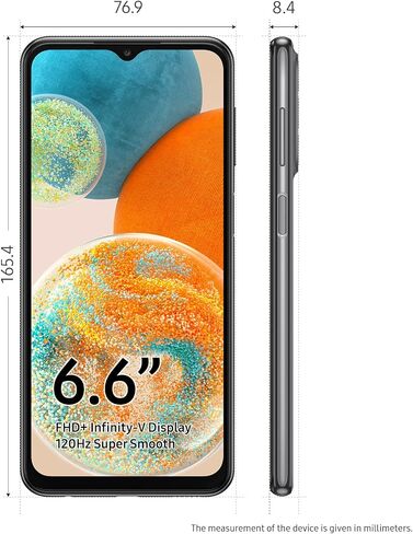 Samsung Galaxy A23 5G SM-A236U Factory Unlocked 64GB Black Excellent in Saudi Arabia