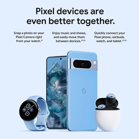 Google Pixel 8 Pro - هاتف ذكي يعمل بنظام Android مع عدسة Telephoto وشاشة Super Actua - بطارية تدوم 24 ساعة - خليجي - 128 جيجابايت in Saudi Arabia