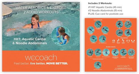 2 Water Workouts HIIT Aquatic Cardio & Noodle Abdominals (Audio CD) in Saudi Arabia