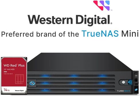 TrueNAS Mini R - خادم تخزين ZFS على حامل مع 12 فتحة محرك، وذاكرة وصول عشوائي 32 جيجابايت، ووحدة معالجة مركزية ثمانية النواة، وشبكة مزدوجة 10 جيجابت (بدون قرص) (مجموعة TrueNAS Mini R Long Rail Kit FBA) in Kuwait