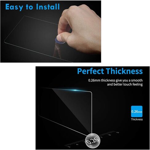 Moonlinks Compatible with Accord 2018-2022 Tempered Glass Screen Protector | High Definition 9H Hardness Tempered Glass 8-inch Screen Protector (Not fit for 7-Inch 7 Holes) in Kuwait