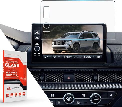 2 Pack Tempered Glass Screen Protector For 2023 2024 2025 CRV & 11th Civic,9 Inch HD Protective Film Compatible With Honda CR-V Accessories in Kuwait