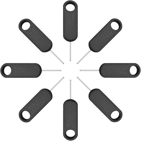 مجموعة YOASIUX لشريحة بطاقات سيم مزيل أداة مفتاح لآي باد سامسونج جالاكسي الهاتف الذكي/التابلت والمزيد (8 حزم) in Kuwait