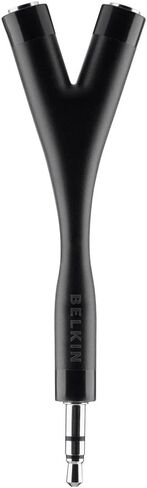 Belkin Speaker and Headphone Splitter, Standard, White in Saudi Arabia