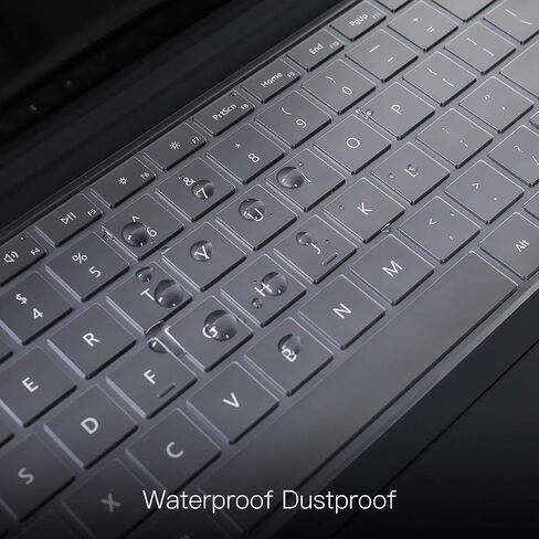 CaseBuy Premium Keyboard Cover for 2026-2024 Microsoft Surface Laptop 8 7(8th 7th Edition) 13.8 & 15 inch, Ultra Thin TPU Keyboard Skin, US Layout in Kuwait