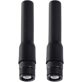 Bingfu Ham Radio BNC Male Soft Antenna Police Radio Scanner Antenna 2-Pack Compatible with Uniden SR30C Bearcat BC125AT BCD436HP BC75XLT BCD325P2 Police Radio Scanner Frequency Counter Two Way Radio