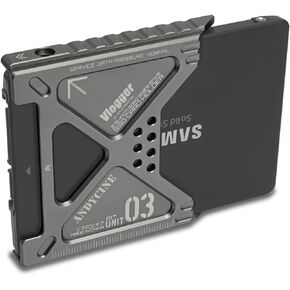 ANDYCINE Lunchbox III Magnalium Case Compatibe for Samsung 870EV0,870QVO SSD Compatible for Atomos Ninja V,V+, Ninja Flame, Ninja Inferno, and Shogun Inferno in Kuwait