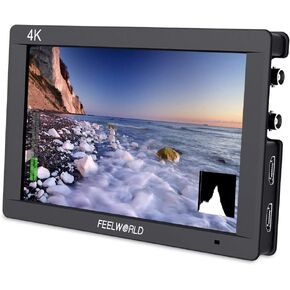 شاشة كاميرا FEELWORLD FW703 مقاس 7 بوصات 450nit FHD 3G SDI Field DSLR | ﻿مخرج إدخال HDMI بدقة 4K، وLUT ثلاثي الأبعاد، ومساعدة التركيز على الرسم البياني الموجي، لتصوير الفيديو السينمائي لمصوري الأفلام in Kuwait