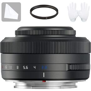 عدسة تركيز تلقائي TTArtisan 27 مم F2.8 APS-C متوافقة مع كاميرات Fuji X-Mount XS10 X-A5 X-A7 X-M1 X-M2 X-E4 X-T1 X-T10 X-T2 X-T20 X-T3 X-T4 X-T100 X-T200 X-T30 X-Pro1