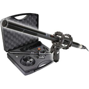 VidPro XM-55 13-Piece Professional Video & Broadcast Unidirectional Condenser Shotgun Microphone Kit - Complete Set Includes 2 Mounts Adapters Cables and More Perfect for Indoor and Outdoor Recording in Saudi Arabia