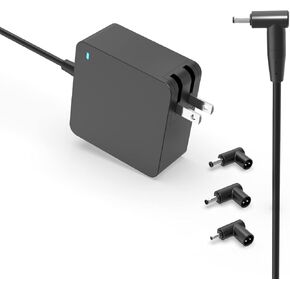 شاحن بديل لشاحن الكمبيوتر المحمول Asus، Vivobook، Zenbook، (معتمد للسلامة من UL)، موصل طاقة دائري، 65 وات، 45 وات، 33 وات in Kuwait