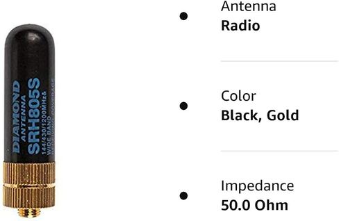 BaoFeng SRH805S SMA-F SRH805S SMA-F أنثى هوائي ثنائي النطاق لراديو Baofeng GT-3 UV-5R BF-888s in Saudi Arabia