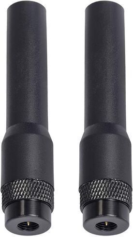 Bingfu Dual Band VHF UHF 136-174MHz 400-470MHz Ham Radio Antenna 2-Pack | for Icom Yaesu Vertex Standard Horizon Marine VHF Handheld Walkie Talkie Two Way Radio Soft SMA Male Antenna in Kuwait