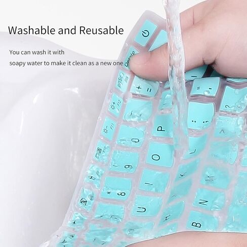 Keyboard Cover for Dell Latitude 5420 5430 5440 5450 3440 3450 14-in, Latitude7420 7430 7440 7450 7410 9420 9430 14, Latitude 16" 7650 7640, Latitude 9510 9520 7520 2025-2022, Ombre Pink in Kuwait