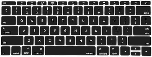 MOSISO Silicone Keyboard Cover Protective Skin Compatible with MacBook Pro 13 inch 2017 2016 Release A1708 without Touch Bar & Compatible with MacBook 12 inch A1534, Airy Blue in Kuwait