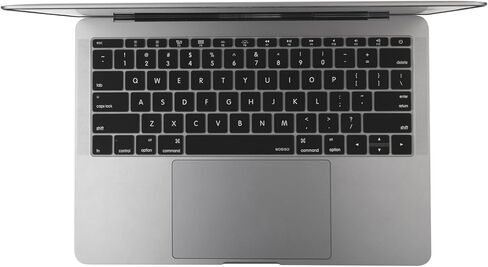 MOSISO Silicone Keyboard Cover Protective Skin Compatible with MacBook Pro 13 inch 2017 2016 Release A1708 without Touch Bar & Compatible with MacBook 12 inch A1534, Airy Blue in Kuwait
