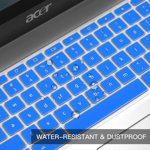 Keyboard Cover for Acer Chromebook Spin 11 311 C733 CP311 511 512/Chromebook 11 CB3-131 CB3-132 CB5-132T/Chromebook Spin CP713 CB5-312T/Acer Chromebook 14 15 inch -Gradual Pink in Kuwait