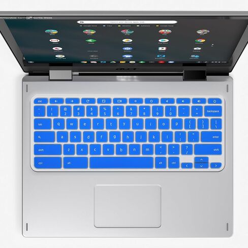 Keyboard Cover for Acer Chromebook Spin 11 311 C733 CP311 511 512/Chromebook 11 CB3-131 CB3-132 CB5-132T/Chromebook Spin CP713 CB5-312T/Acer Chromebook 14 15 inch -Gradual Pink in Kuwait
