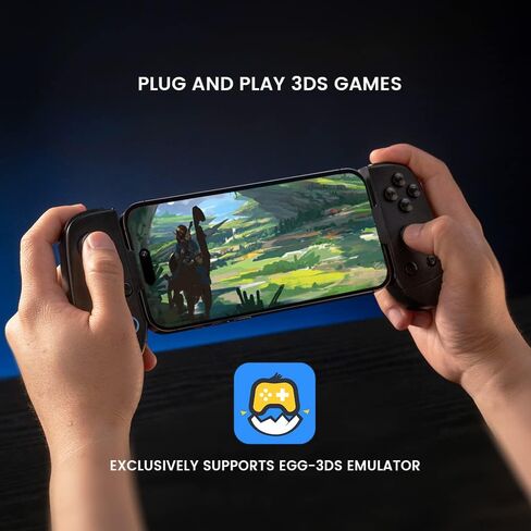 وحدة تحكم الألعاب المحمولة Leadjoy M1 لأجهزة iPhone iOS مع لوحة توصيل التبريد، وعصا التحكم ذات تأثير Hall، ووحدة تحكم iPhone مع وظيفة Turbo، والتمرير، وPlay Xbox، وDiablo، وCOD، وApex in Kuwait