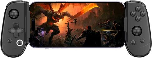 وحدة تحكم الألعاب المحمولة Leadjoy M1 لأجهزة iPhone iOS مع لوحة توصيل التبريد، وعصا التحكم ذات تأثير Hall، ووحدة تحكم iPhone مع وظيفة Turbo، والتمرير، وPlay Xbox، وDiablo، وCOD، وApex in Kuwait