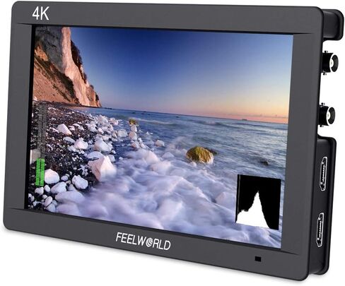 FEELWORLD FW703 7 Inch IPS 3G SDI 4K HDMI DSLR Monitor Full HD 1920x1200 On Camera Field Monitor with Histogram for Stabilizer Cameras Rig in Saudi Arabia